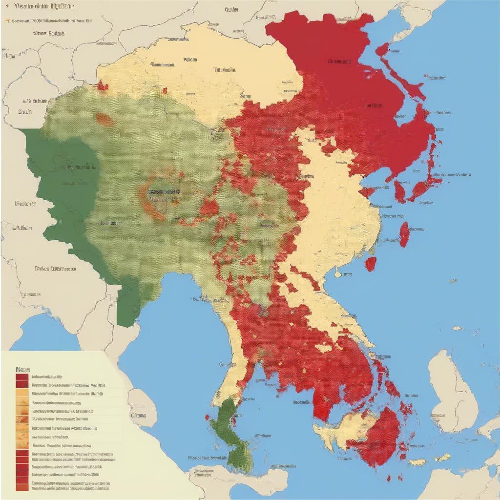 Bản đồ dân cư Việt Nam