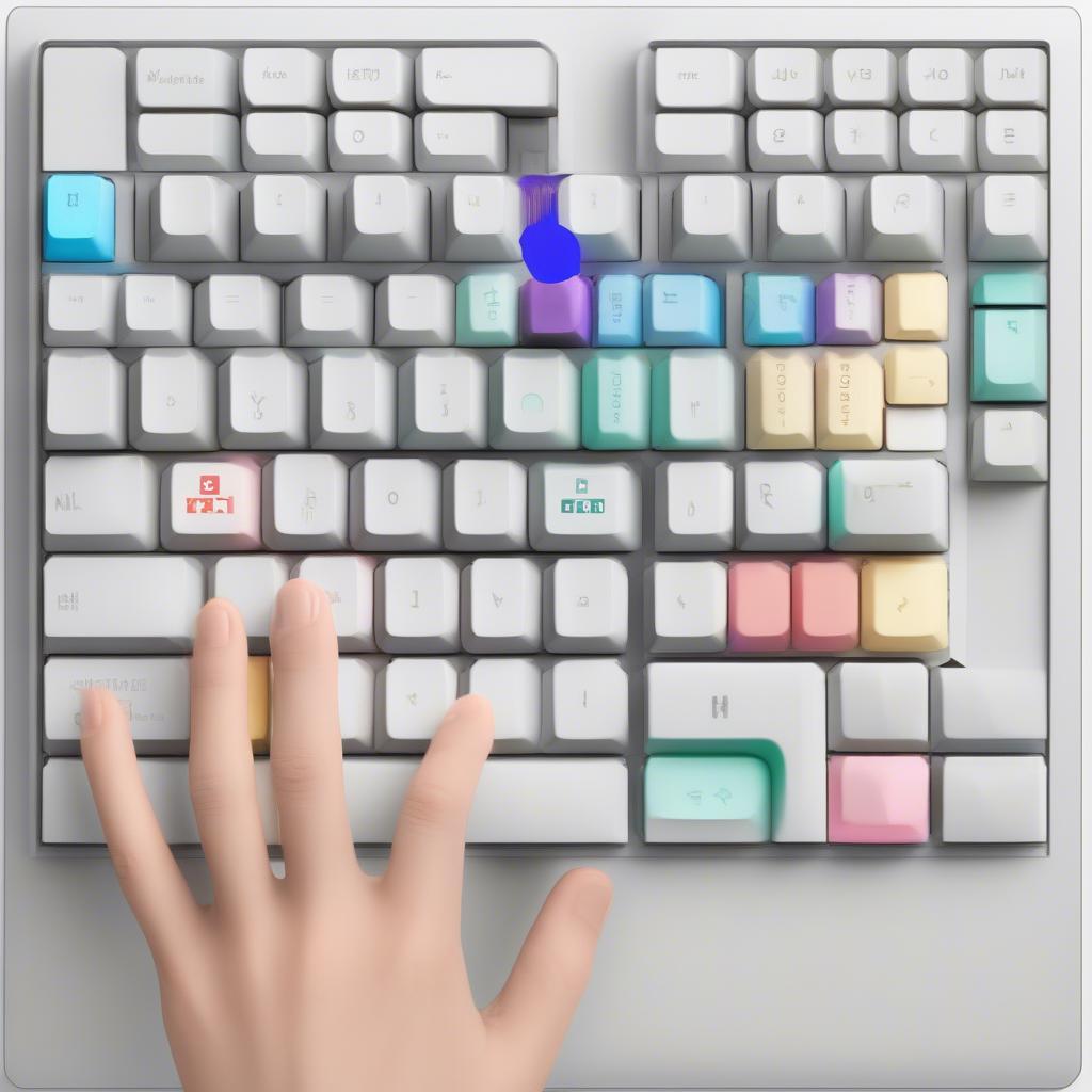 Keyboard Layout for 10-Finger Typing