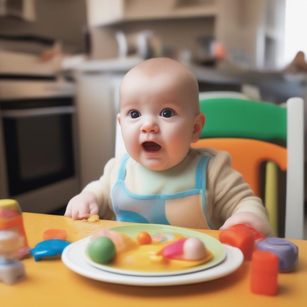 Exploring Baby Refusing Food