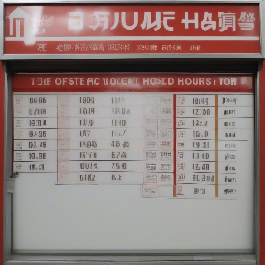 Giờ Làm Việc Bưu Điện Quận 10