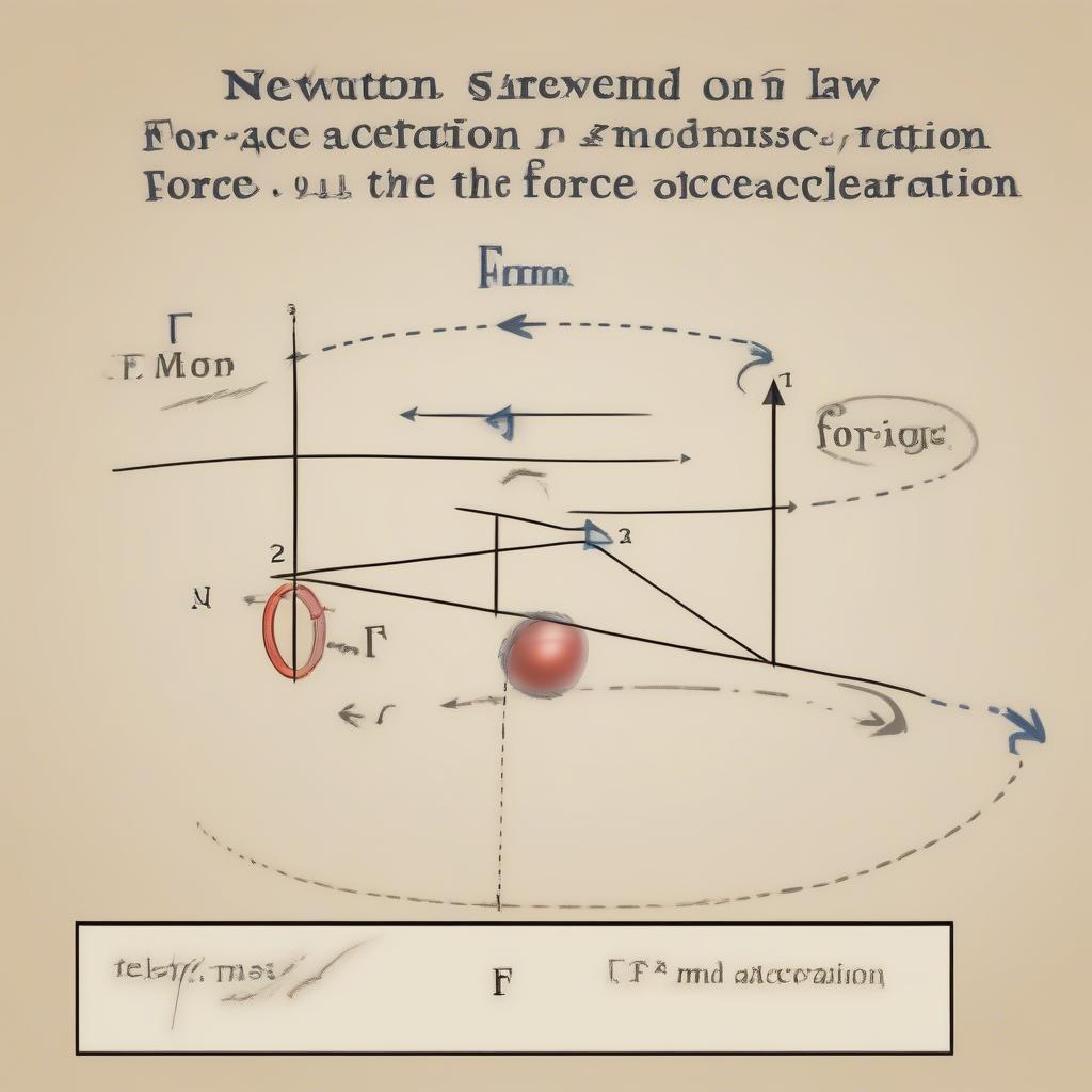 Định luật II Newton giải thích