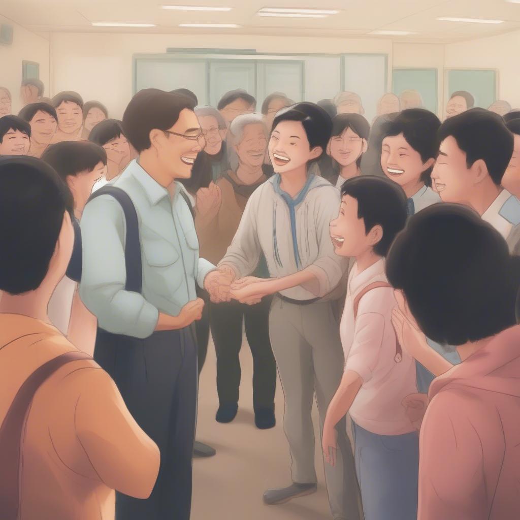 Gặp lại thầy cô cũ sau 10 năm