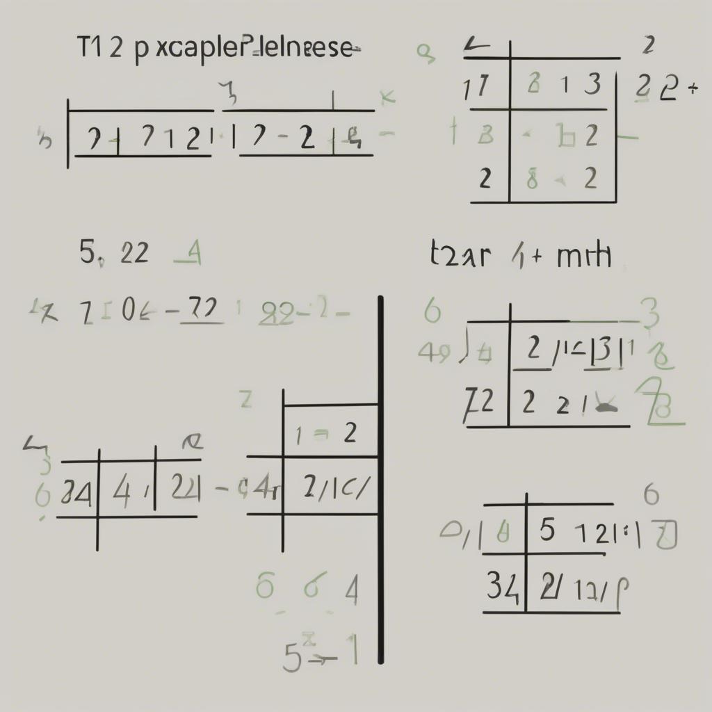 Ví dụ giải bài tập toán