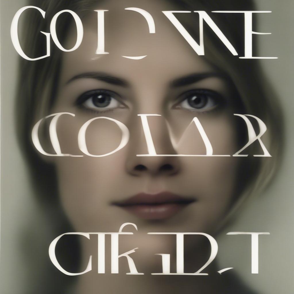 Bìa sách Gone Girl, một trong 10 tác phẩm tâm lý tội phạm hay nhất