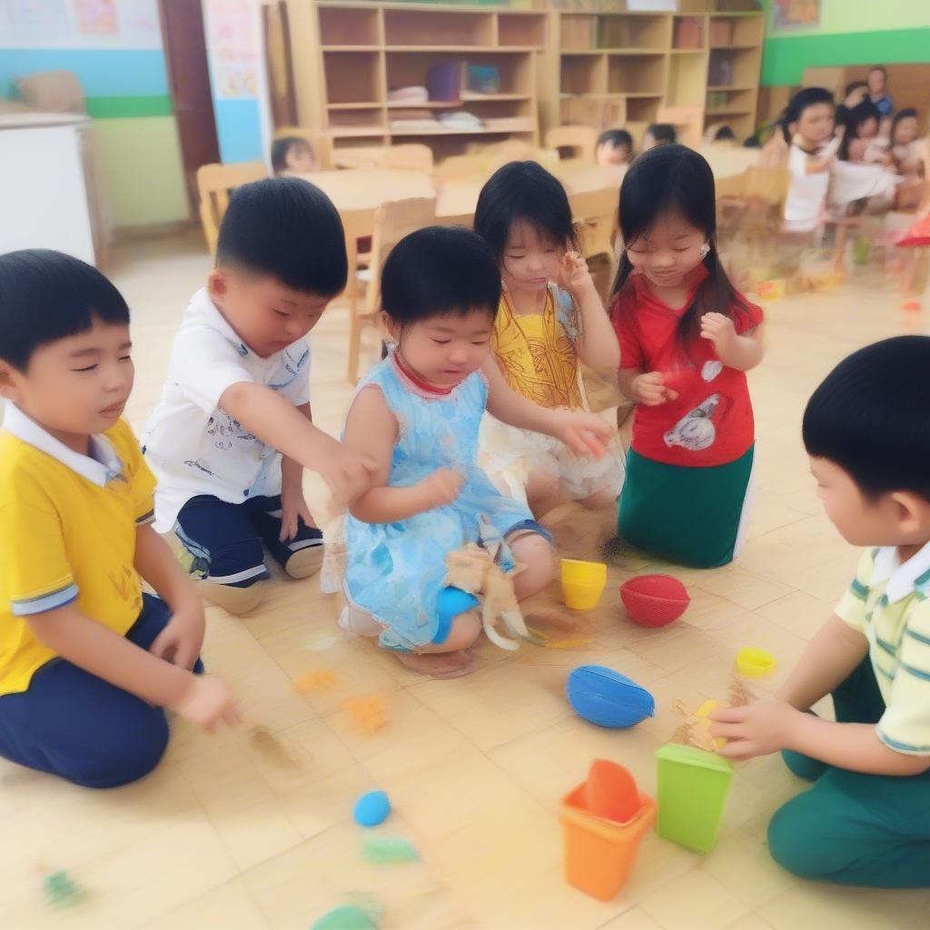 Hoạt Động Ngoại Khóa Mầm Non 20/10