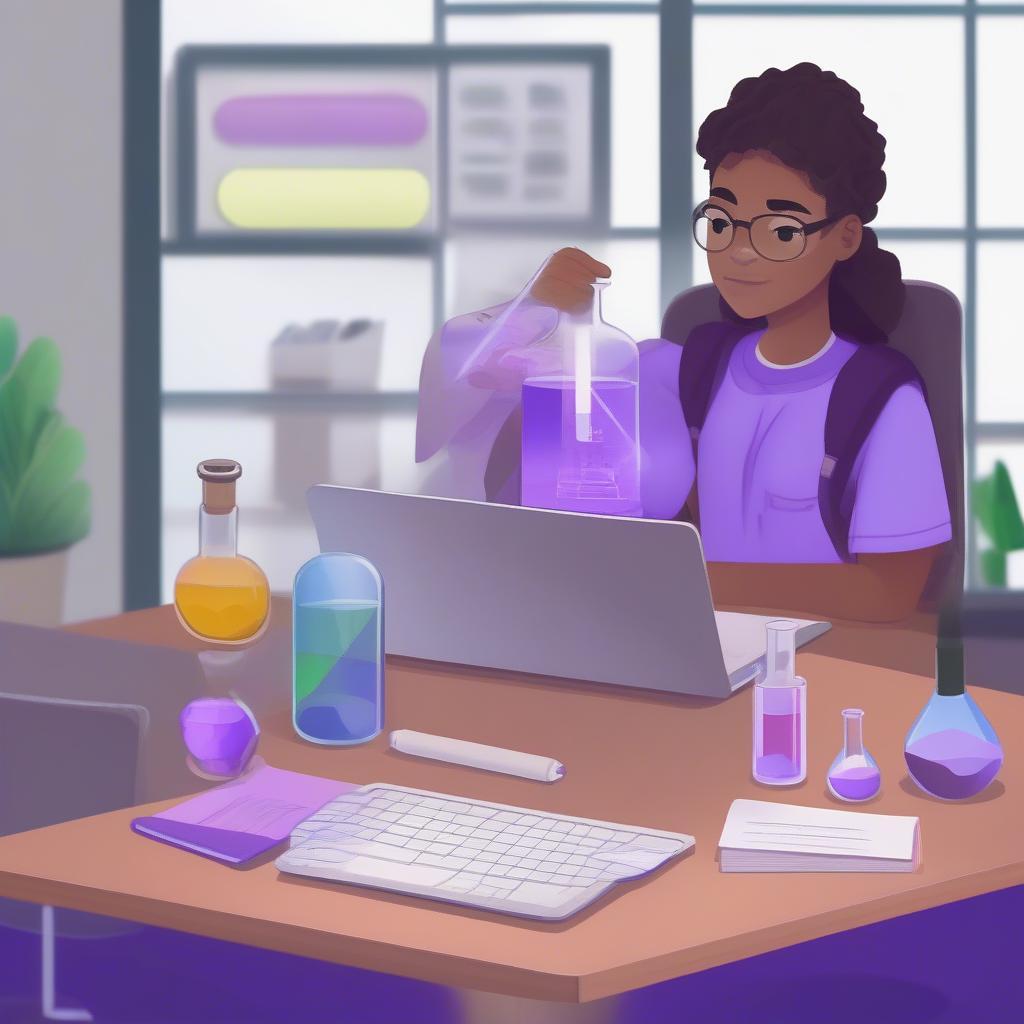 Học Hóa 10 hiệu quả với Violet
