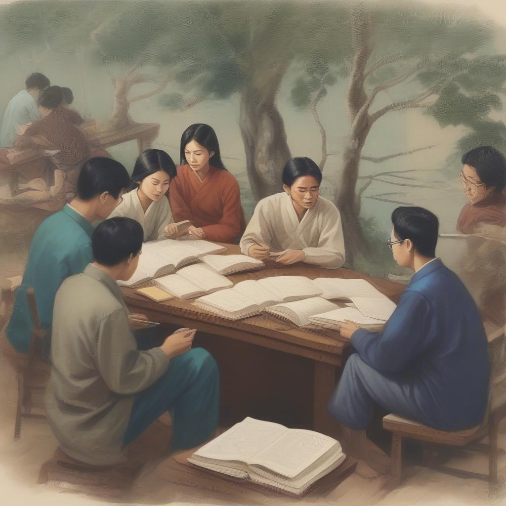 Học Nhóm Văn Học