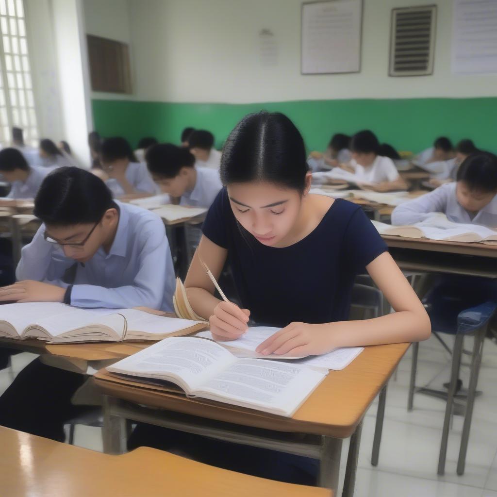 Luyện tập đề thi thử văn vào 10 Hà Nội