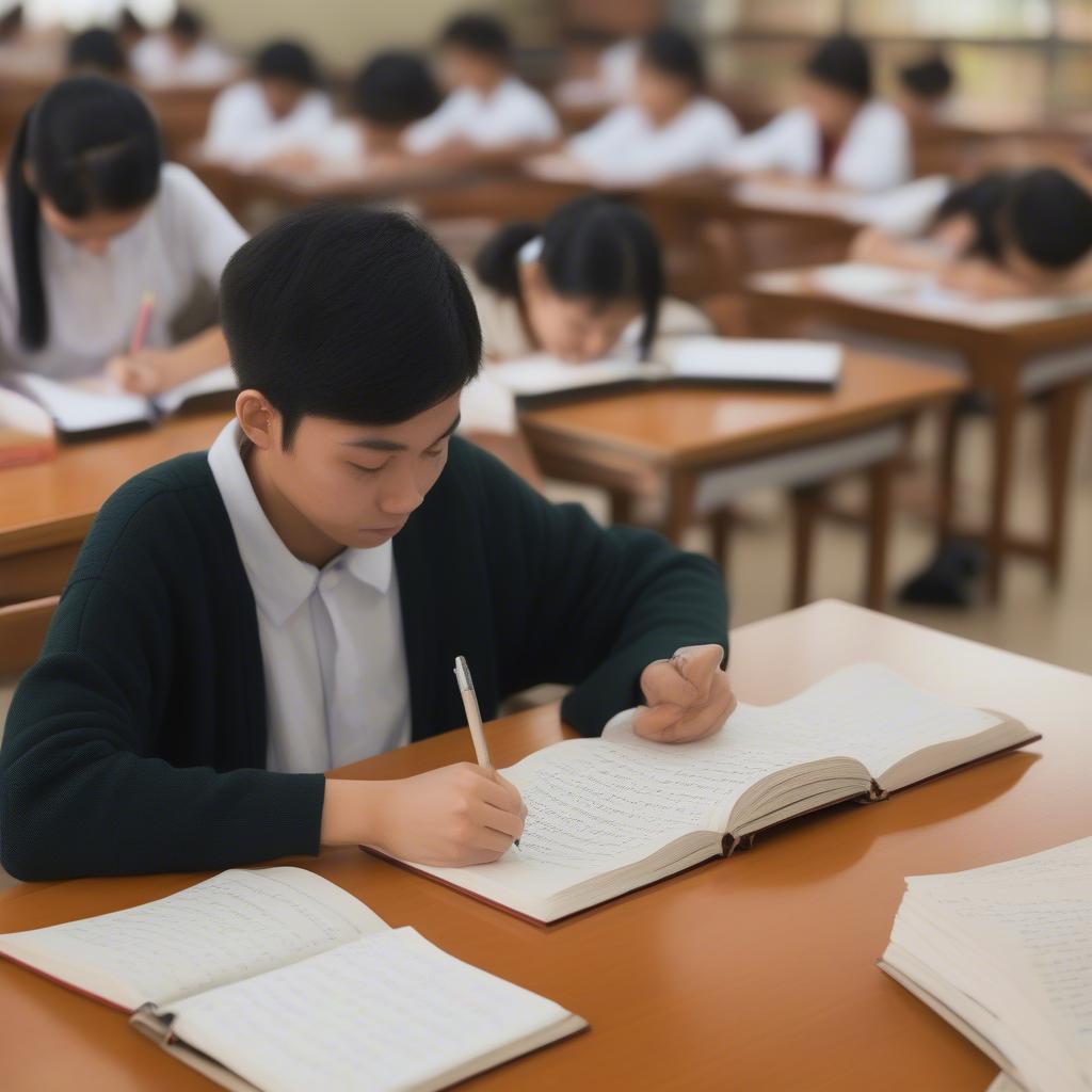 Luyện viết bài tập ngữ văn 10