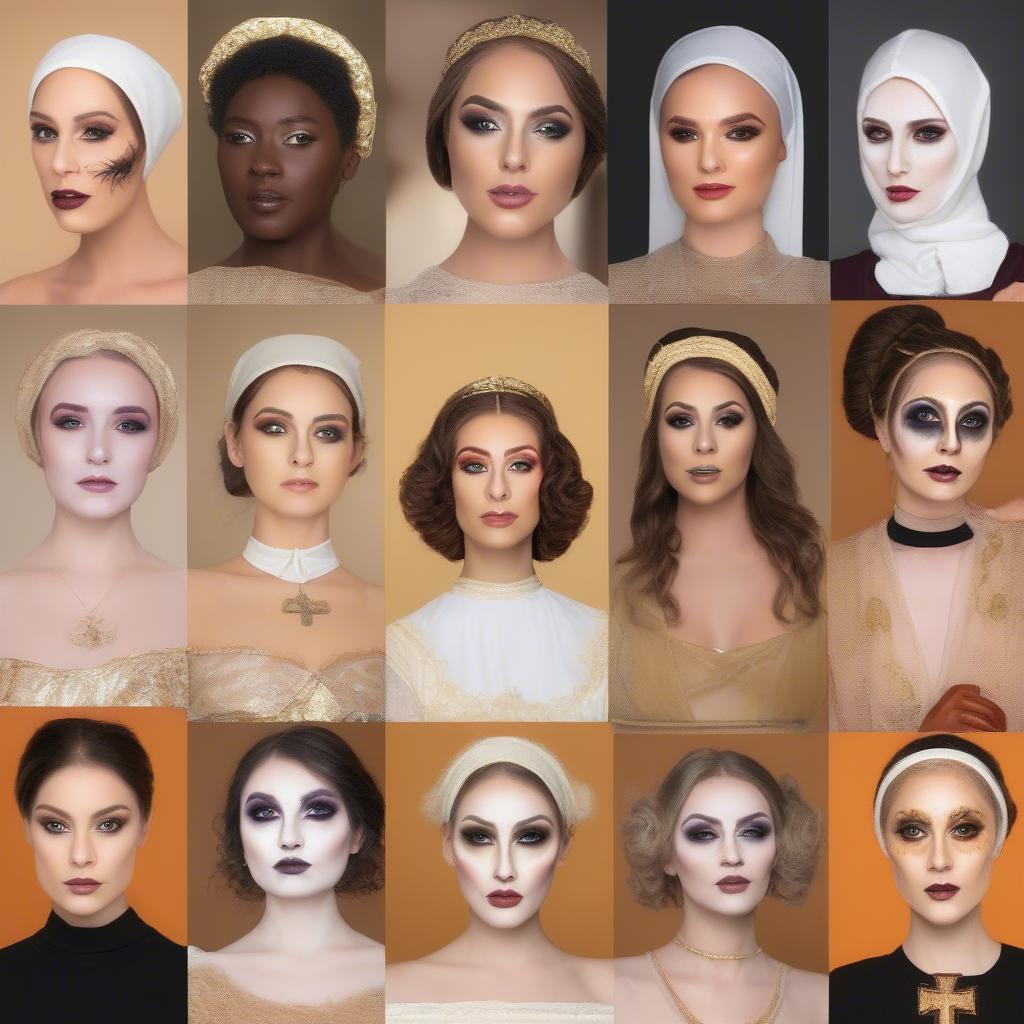 Mẹo trang điểm Halloween các thánh