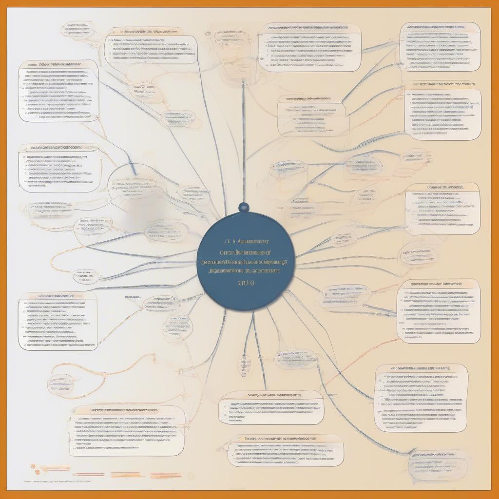 Nội dung phát biểu 10 năm thành lập văn phòng - Sơ đồ mindmap về nội dung bài phát biểu