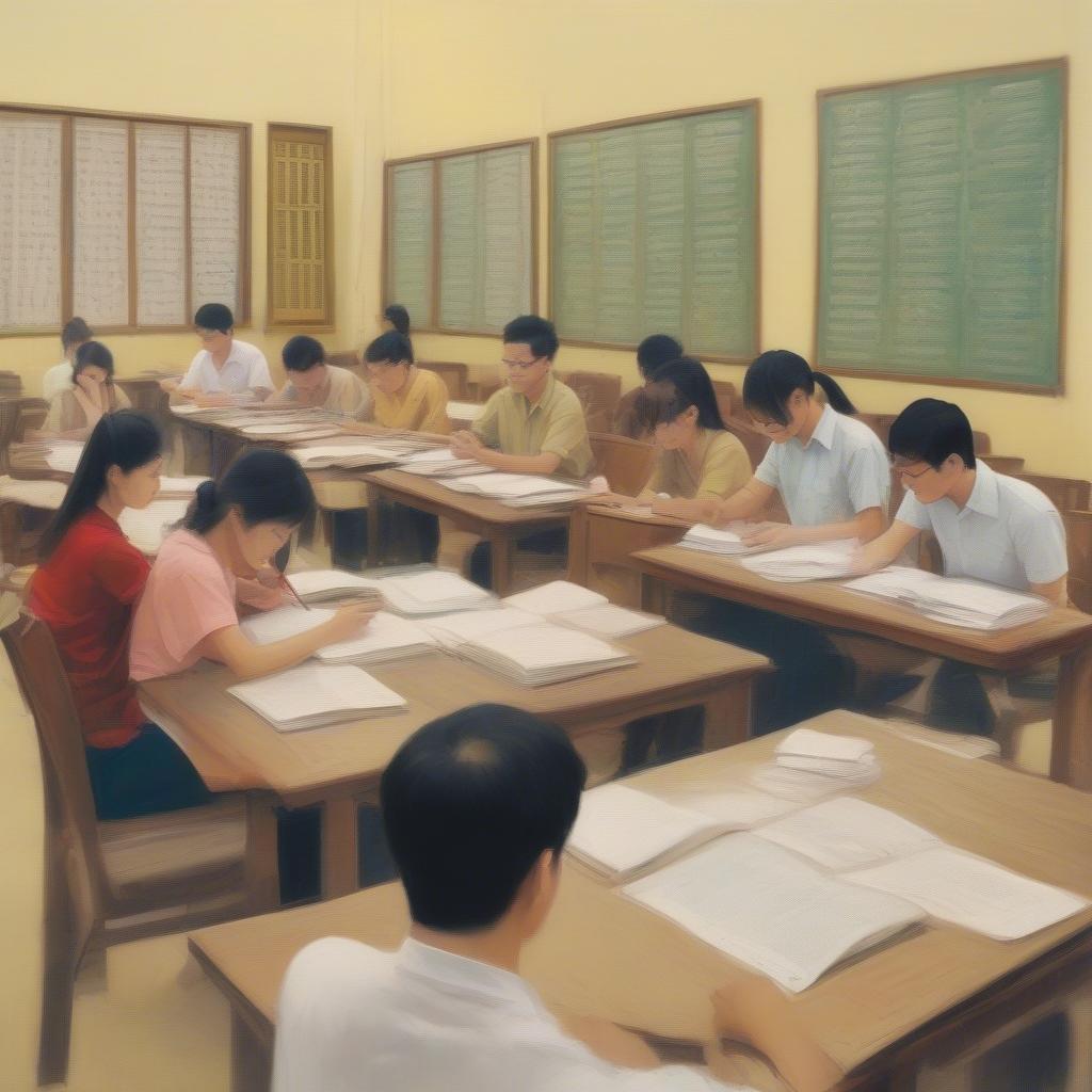 Ôn tập hiệu quả đề thi văn vào 10 Hà Nội 2012