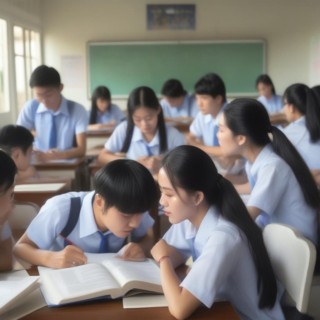 Phương pháp học tập lớp 10 Phan Văn Trị