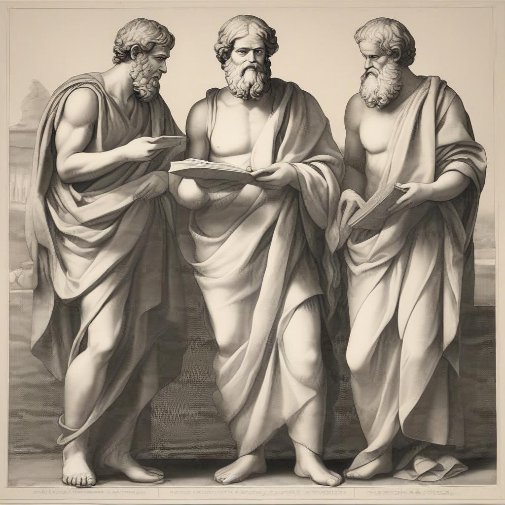 Triết gia Hy Lạp: Socrates, Plato và Aristotle