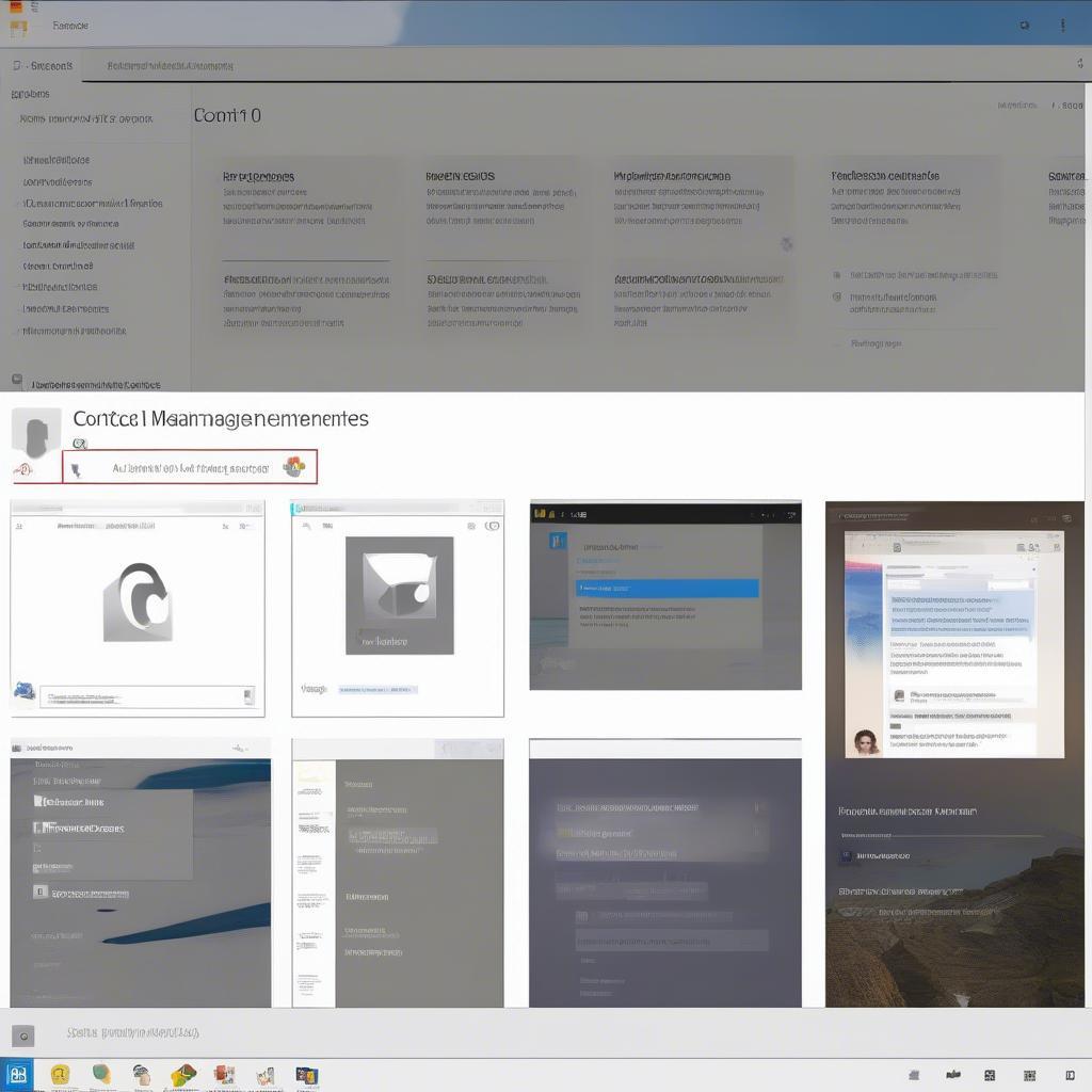 Ứng dụng quản lý danh bạ Win 10