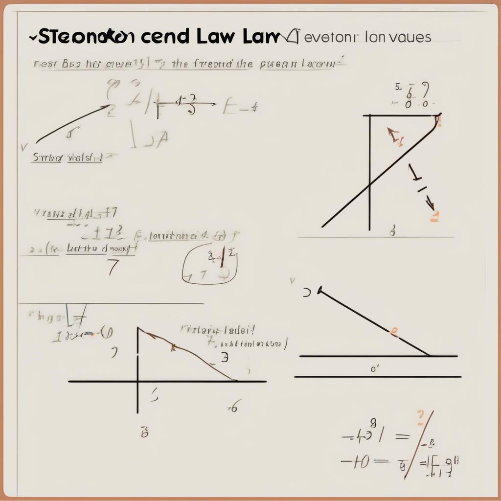 Ví dụ giải bài tập Định luật II Newton