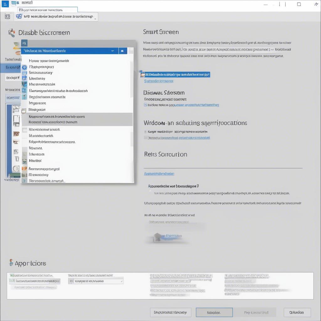 Vô hiệu hóa Smartscreen qua Windows Security