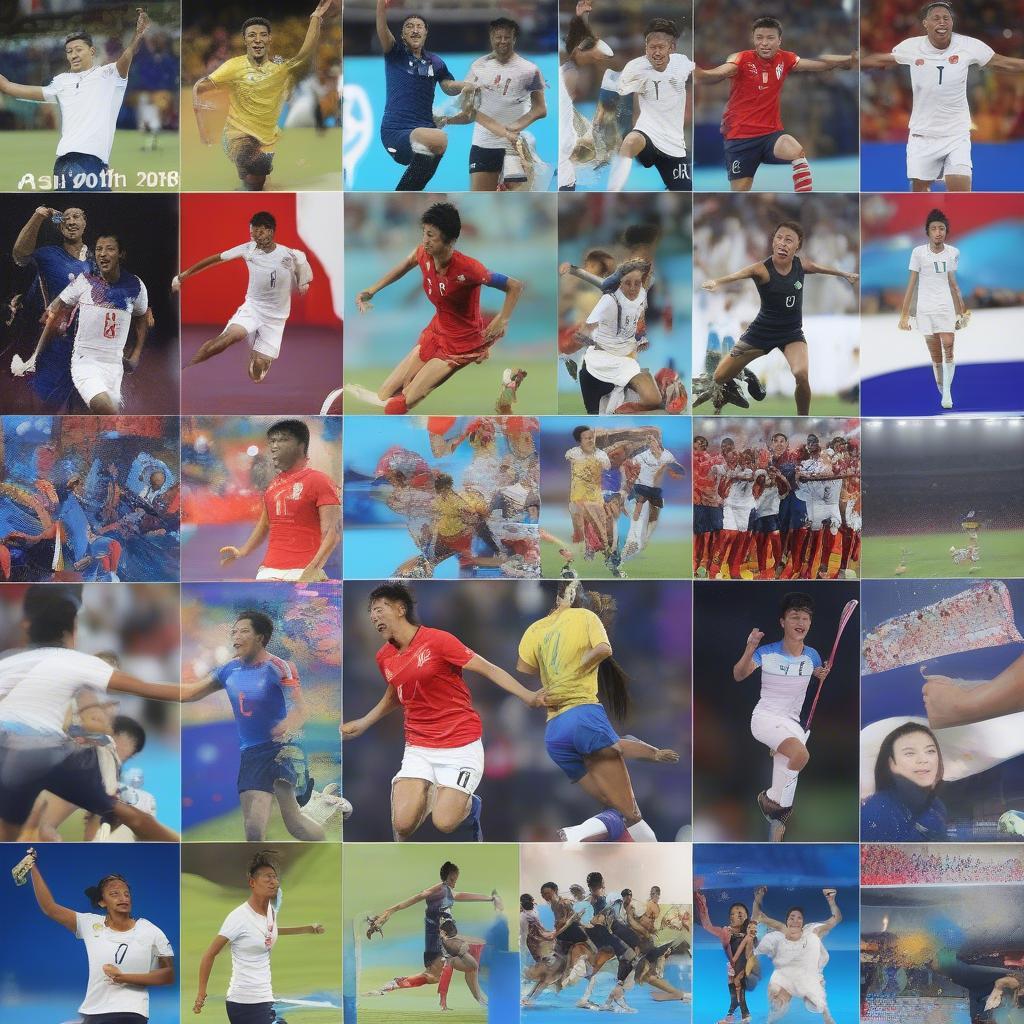 World Cup, ASIAD và Olympic Trẻ 2018