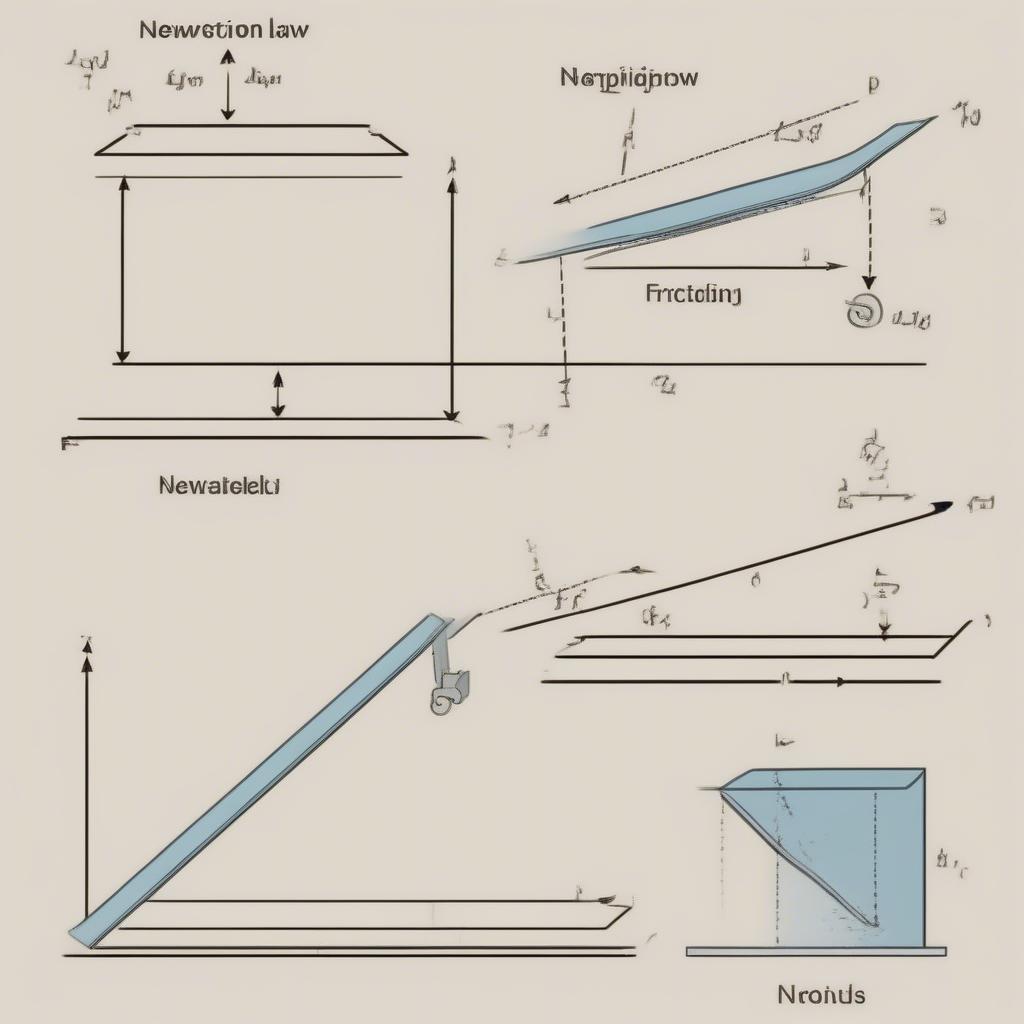 Áp dụng định luật II Newton