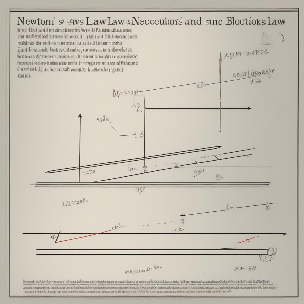 Áp dụng định luật II Newton trong bài toán vật lý