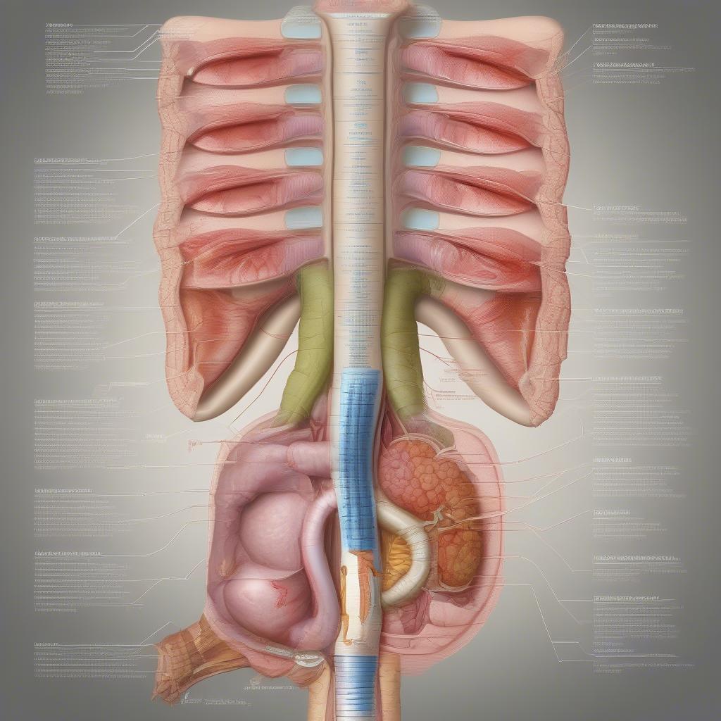 Các bộ phận hệ tiêu hóa