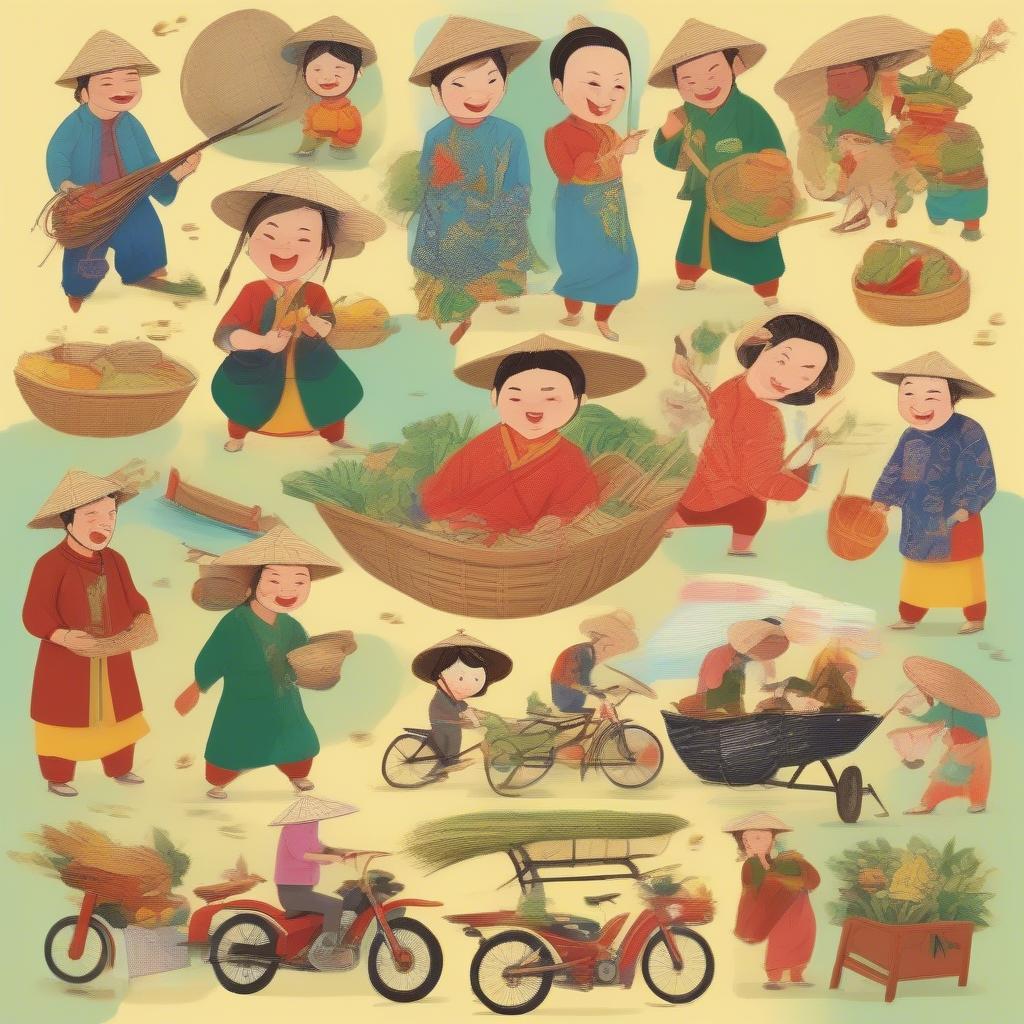 Cảm nhận ca dao hài hước lớp 10