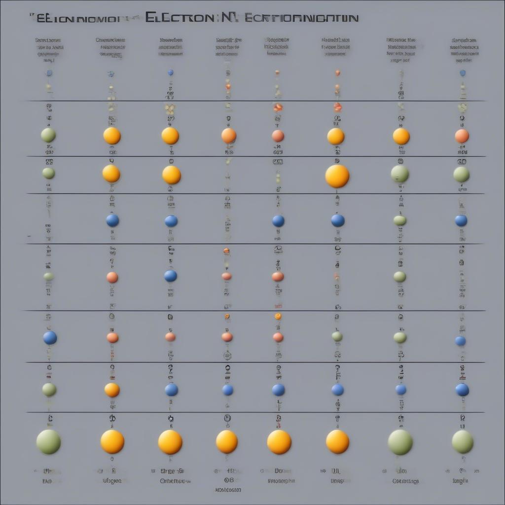 Cấu hình electron nguyên tử