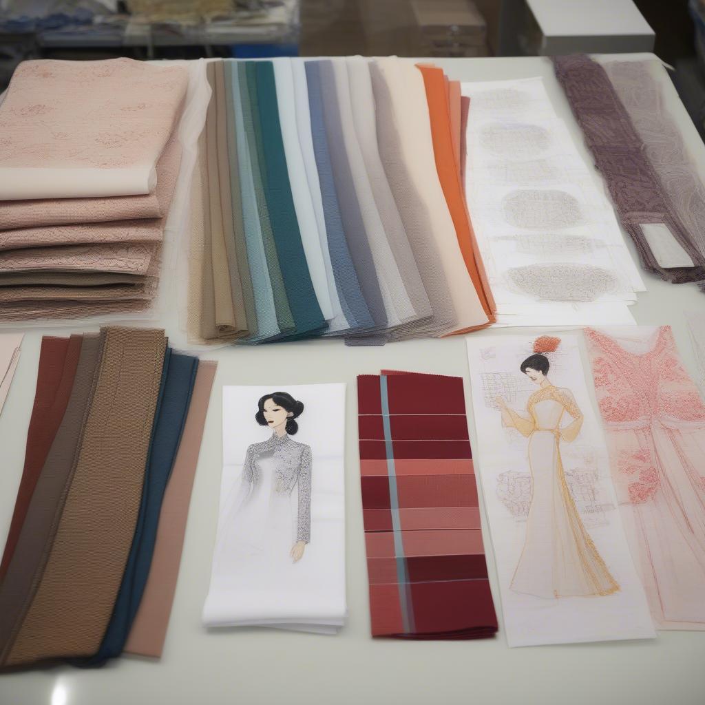Chất Liệu Và Kiểu Dáng Áo Dài Tại HK's House