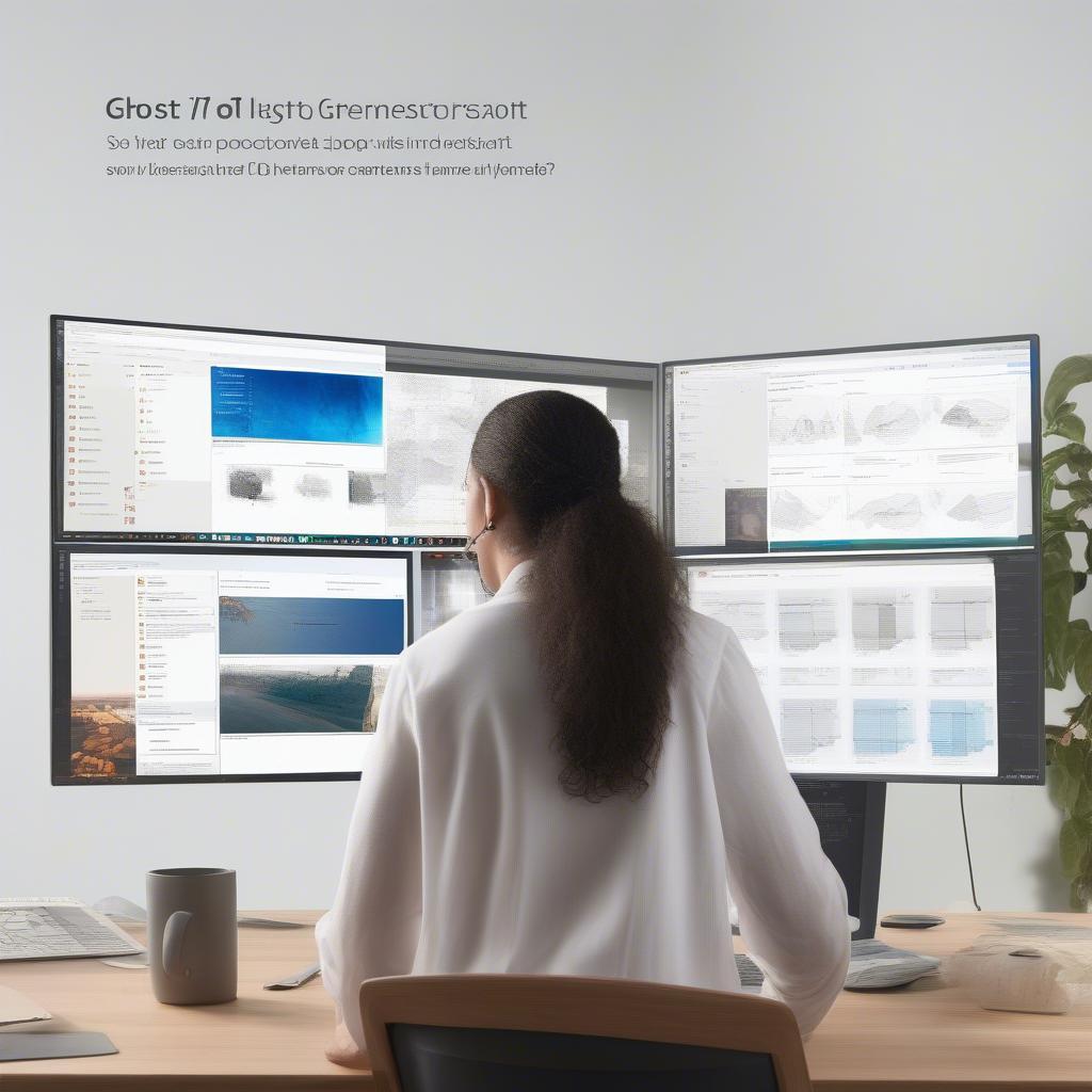 Chọn bản ghost win 10