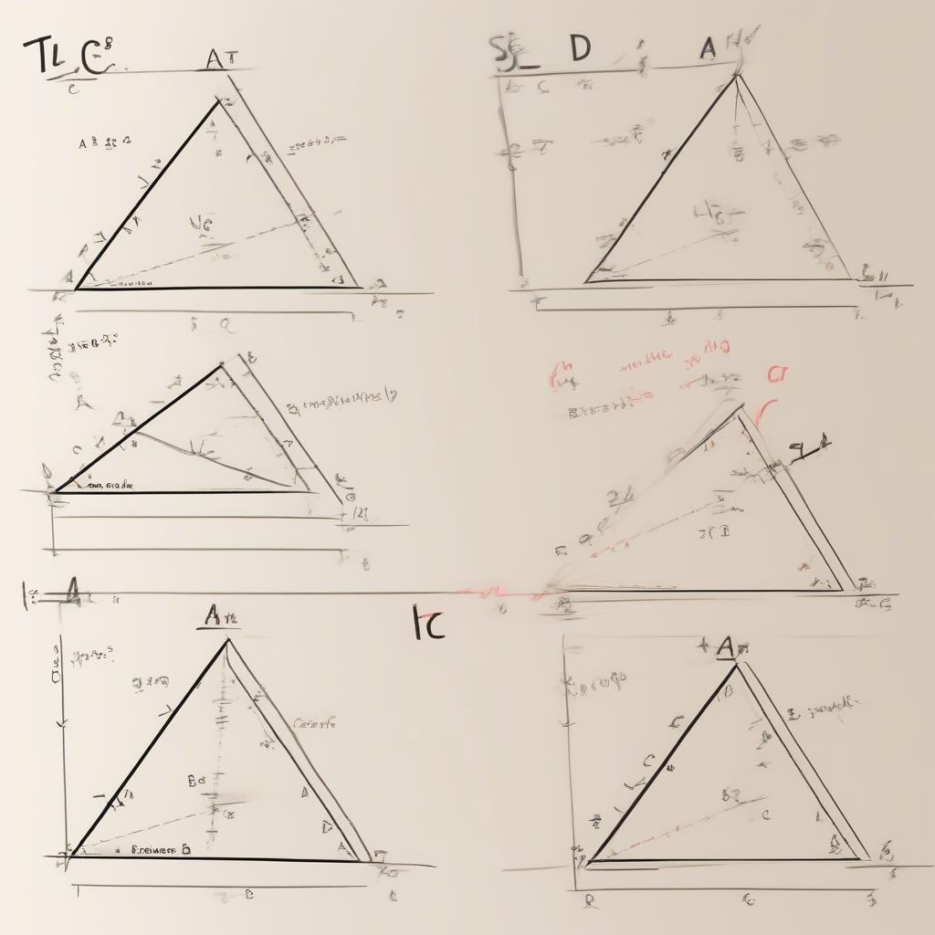 Công thức lượng giác trong tam giác