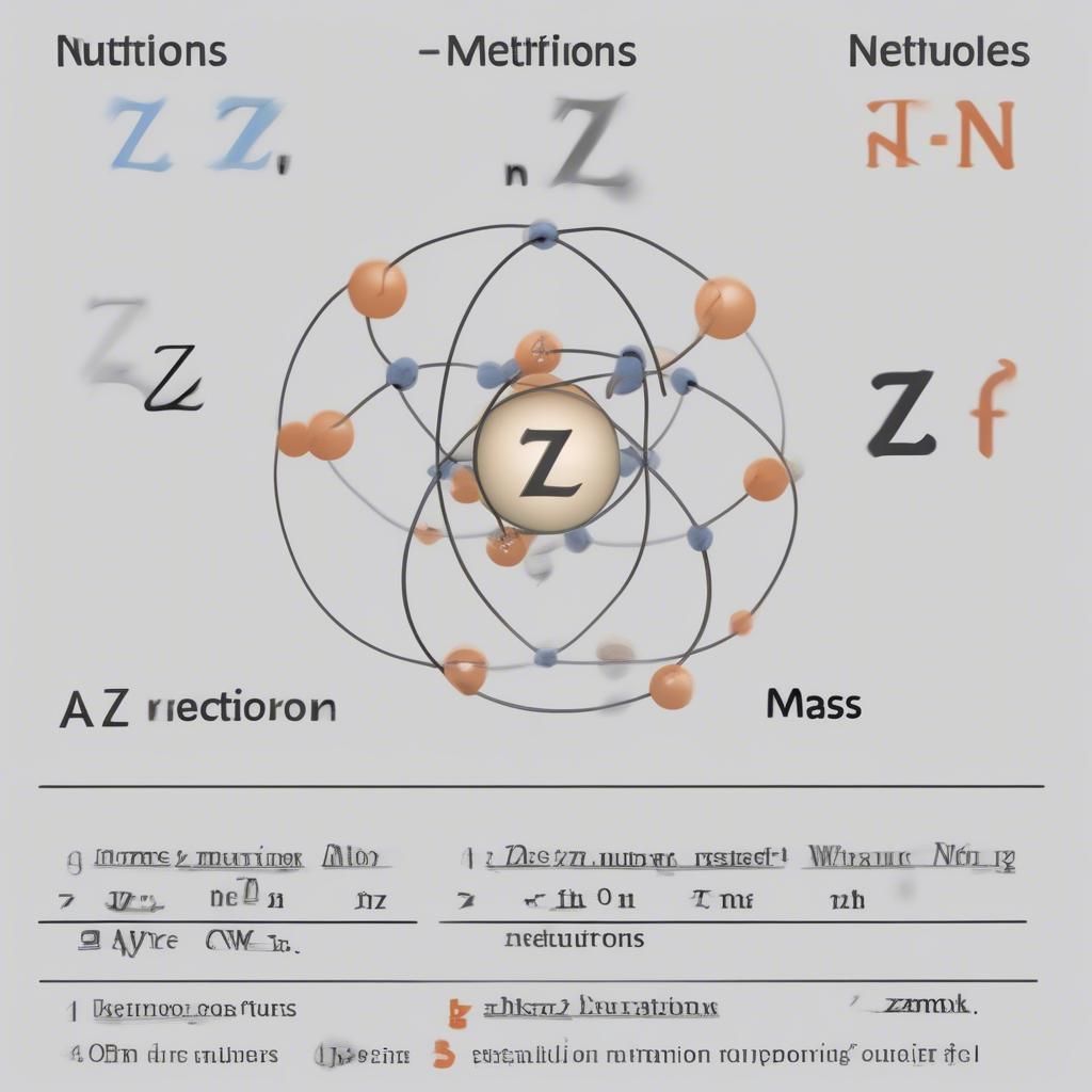 Công thức tính số neutron