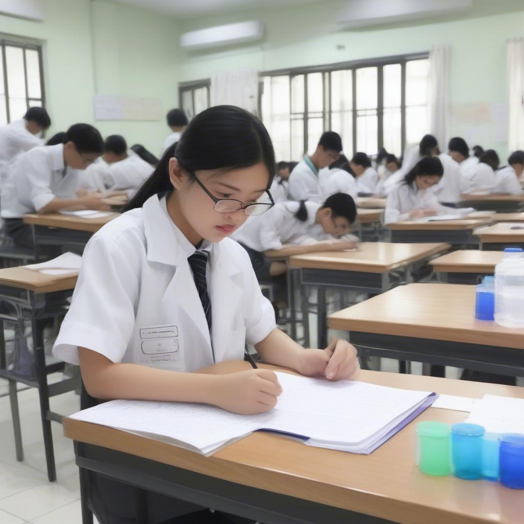 Phân tích đề thi hóa lớp 10 Vĩnh Phúc 2017 2018