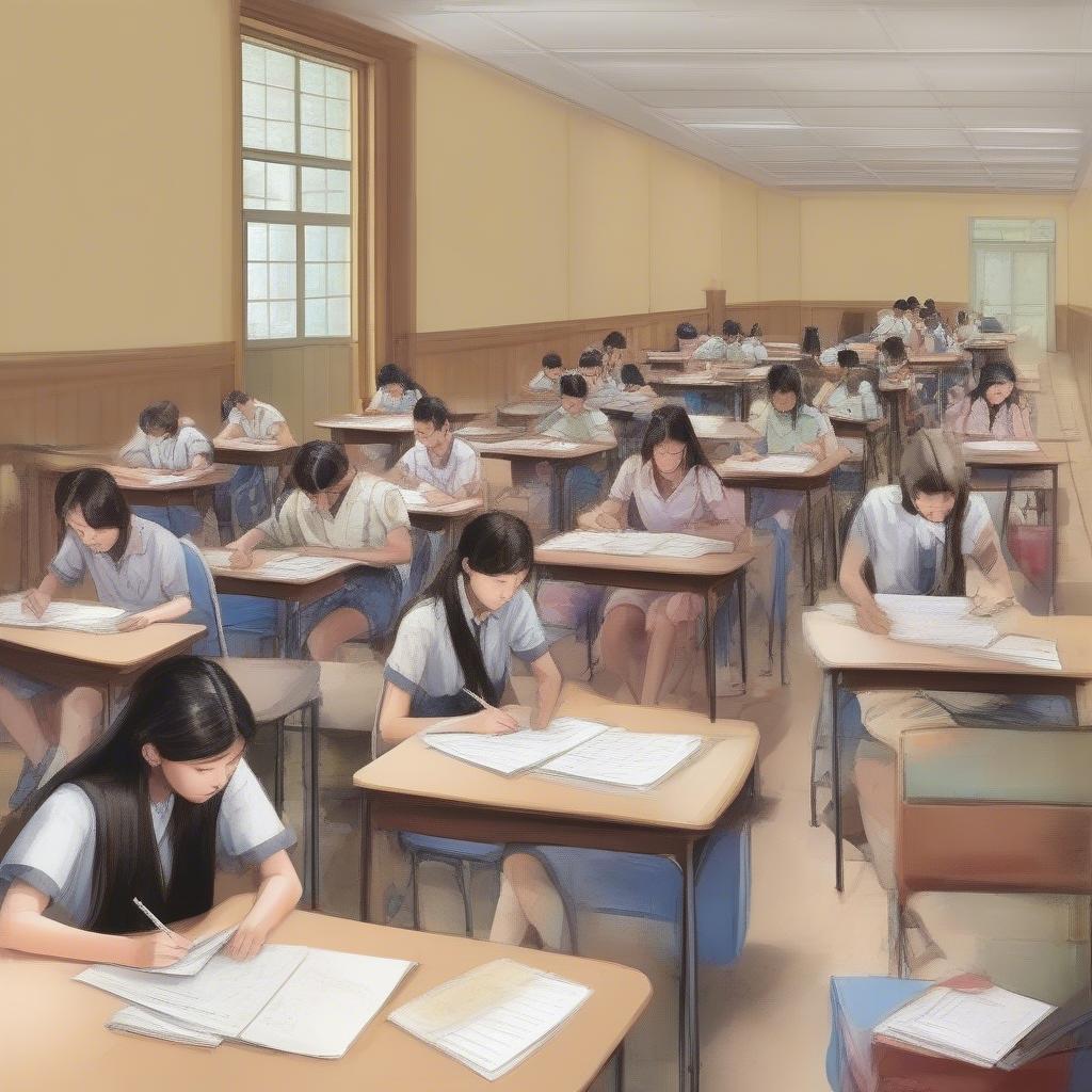 Tổng quan về đề thi vào 10 môn toán các tỉnh