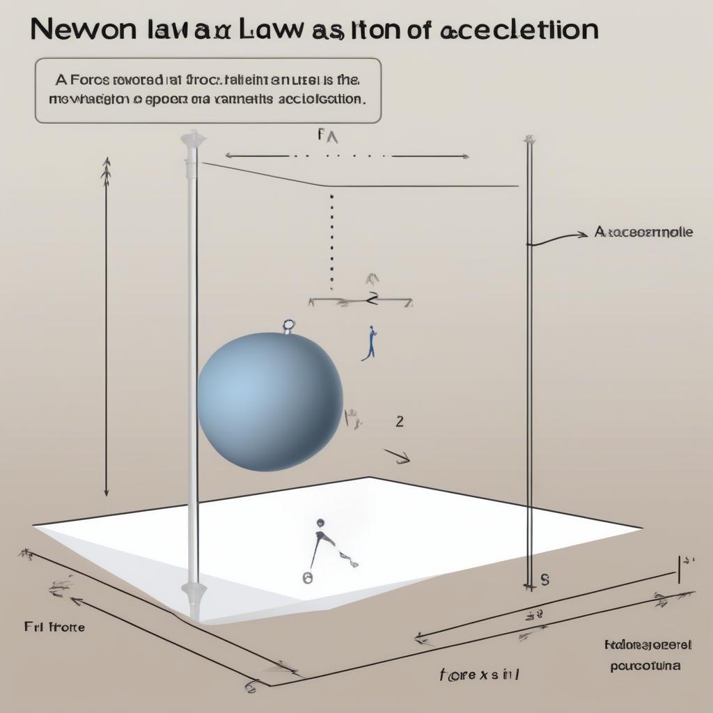 Định luật 2 Newton: F=ma