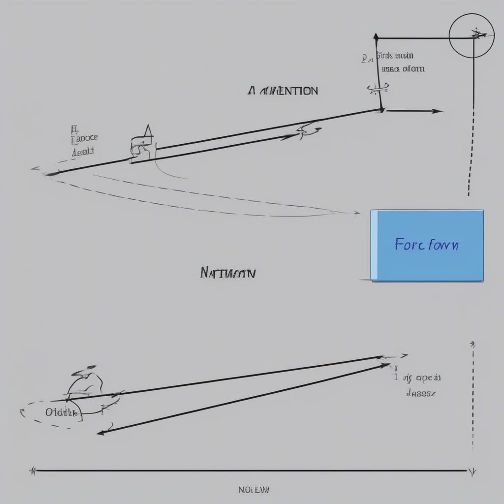 Minh họa Định luật II Newton