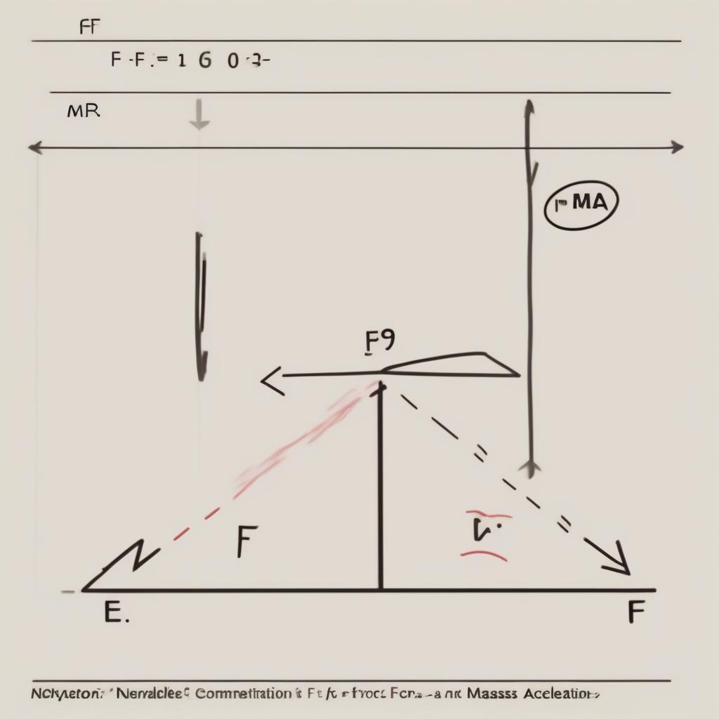 Công thức Định Luật II Newton