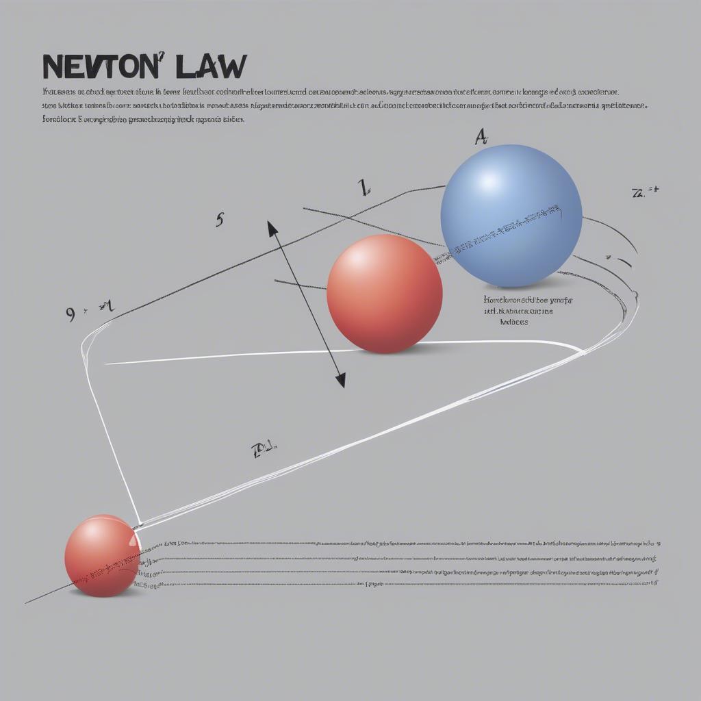 Minh họa Định luật II Newton trong Vật lý 10 Bài 15