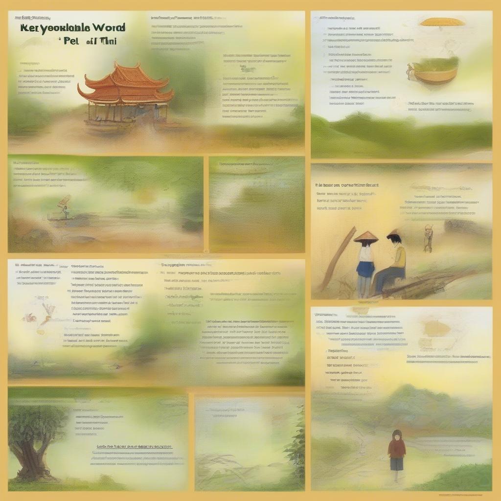 Giải thích từ vựng trong Tiểu Thanh Kí