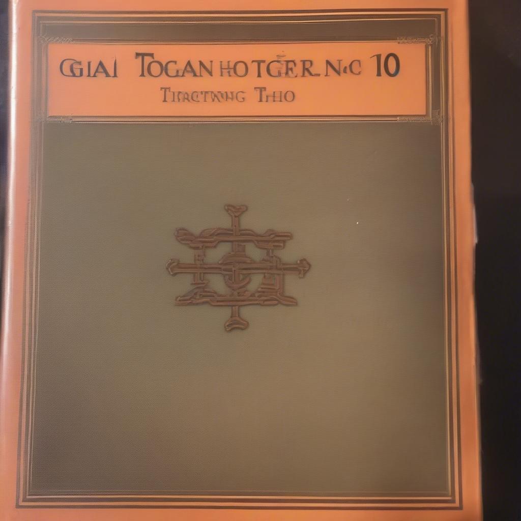 Giải Toán Hóa Học 10 Nguyễn Trọng Thọ - Bìa Sách