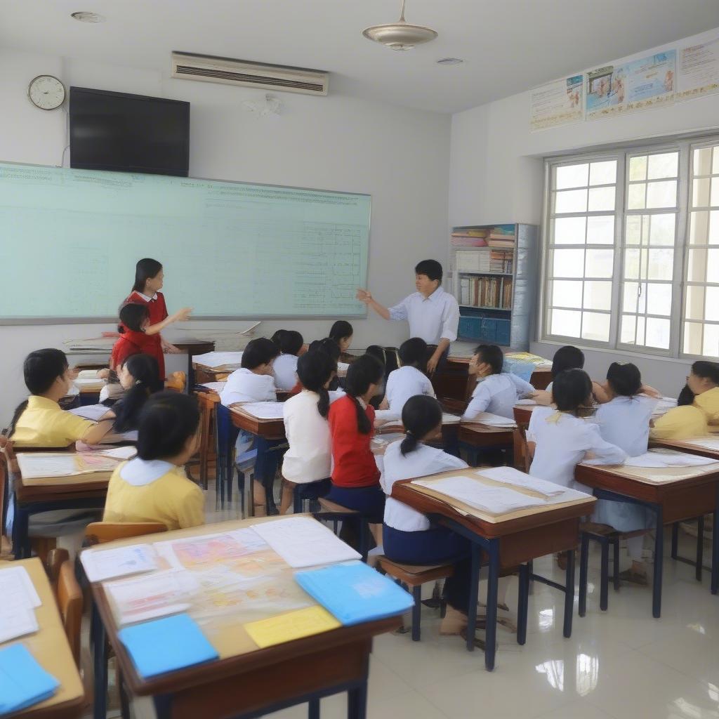 Học Toán Lý Hóa Văn lớp 10 tại 138 Lý Thường Kiệt