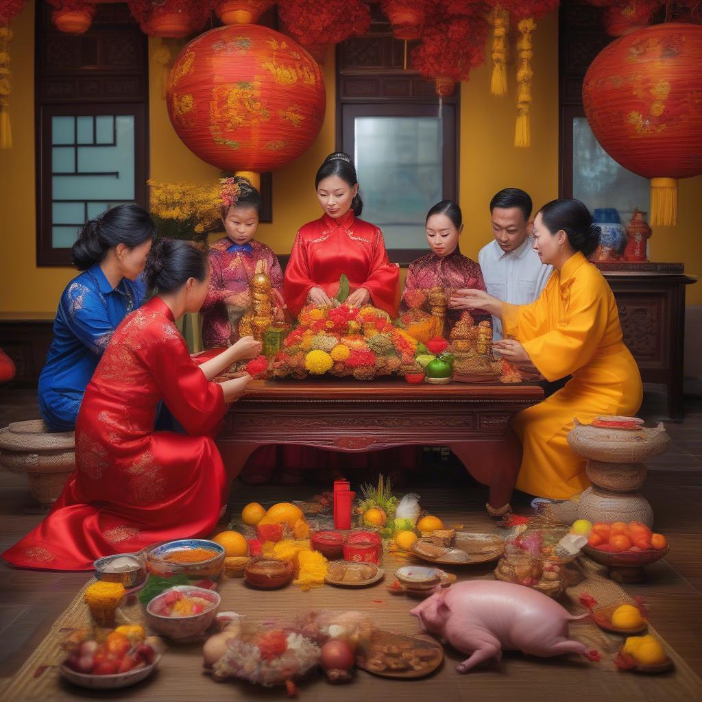 Lễ Cúng Thần Tài Mùng 10 Tháng Giêng