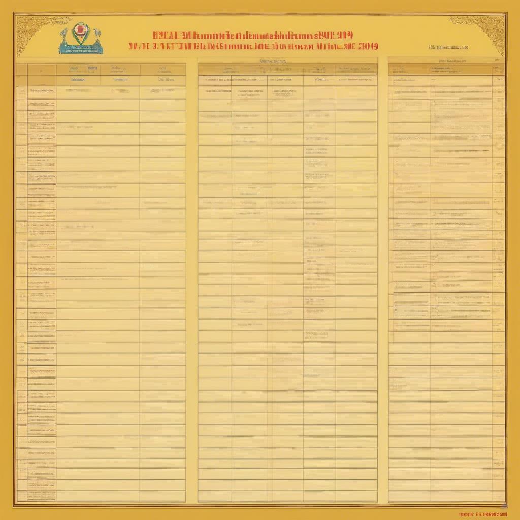 Lịch Thi Vào 10 Thanh Hóa 2019