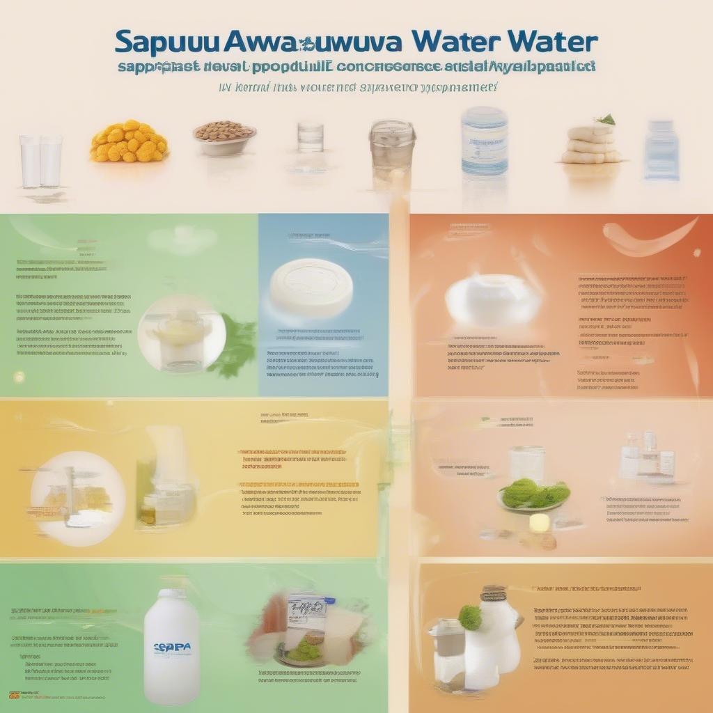 Lợi ích sử dụng nước Sapuwa