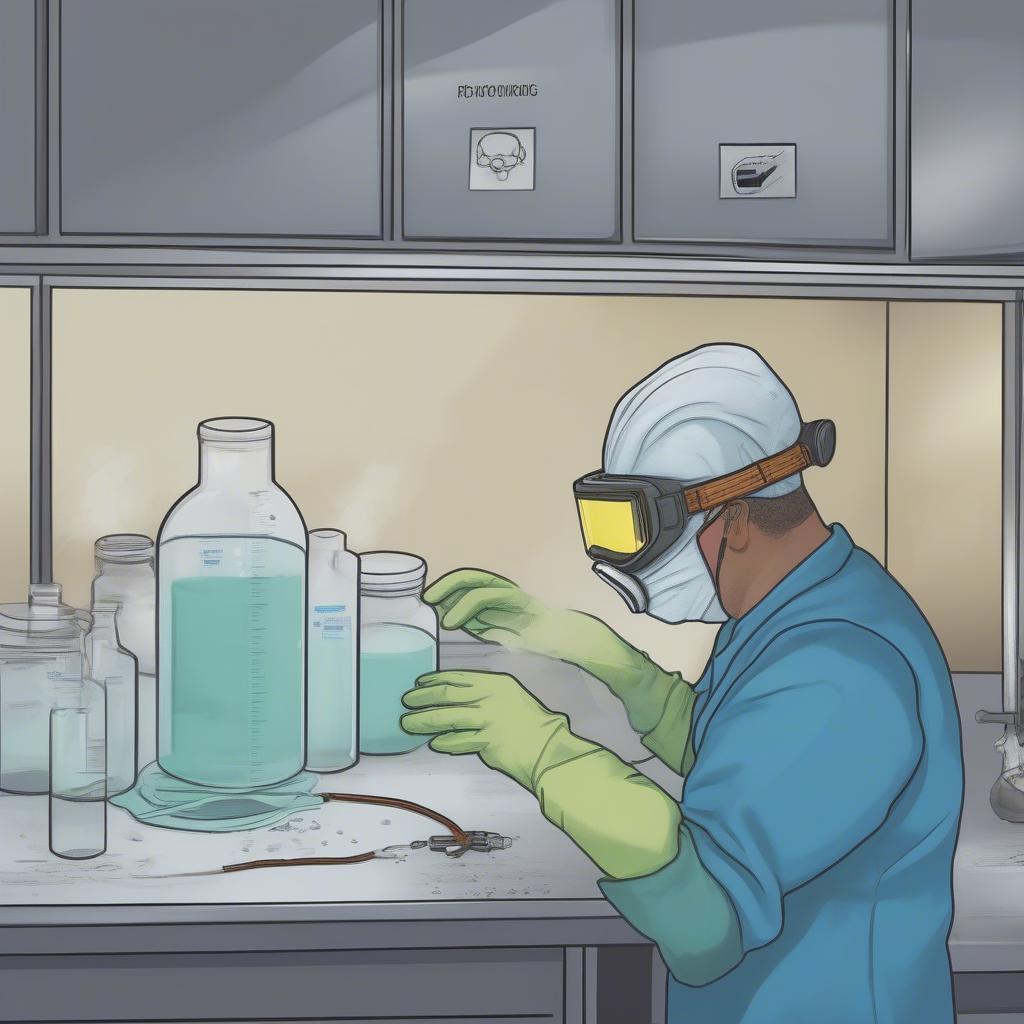 Lưu ý khi sử dụng HCl