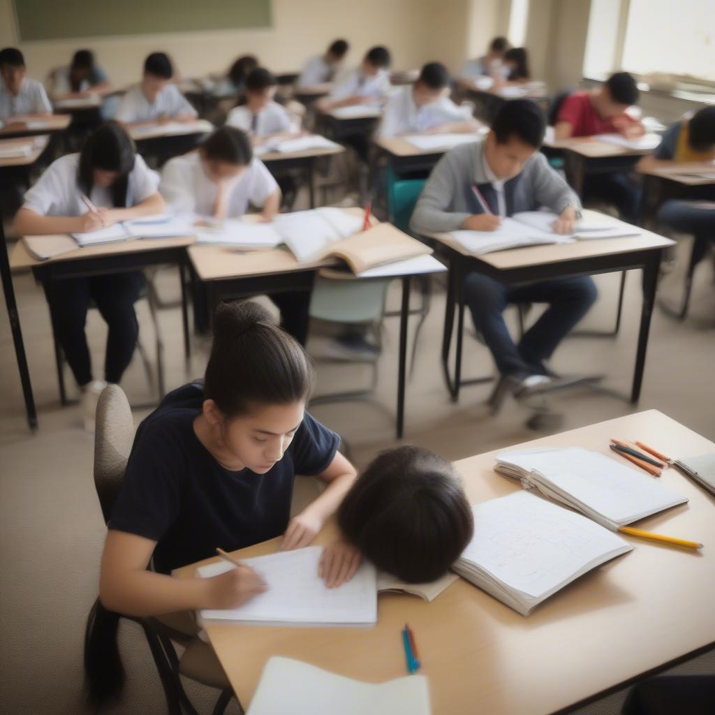 Luyện đề thi thử vào 10 môn Toán