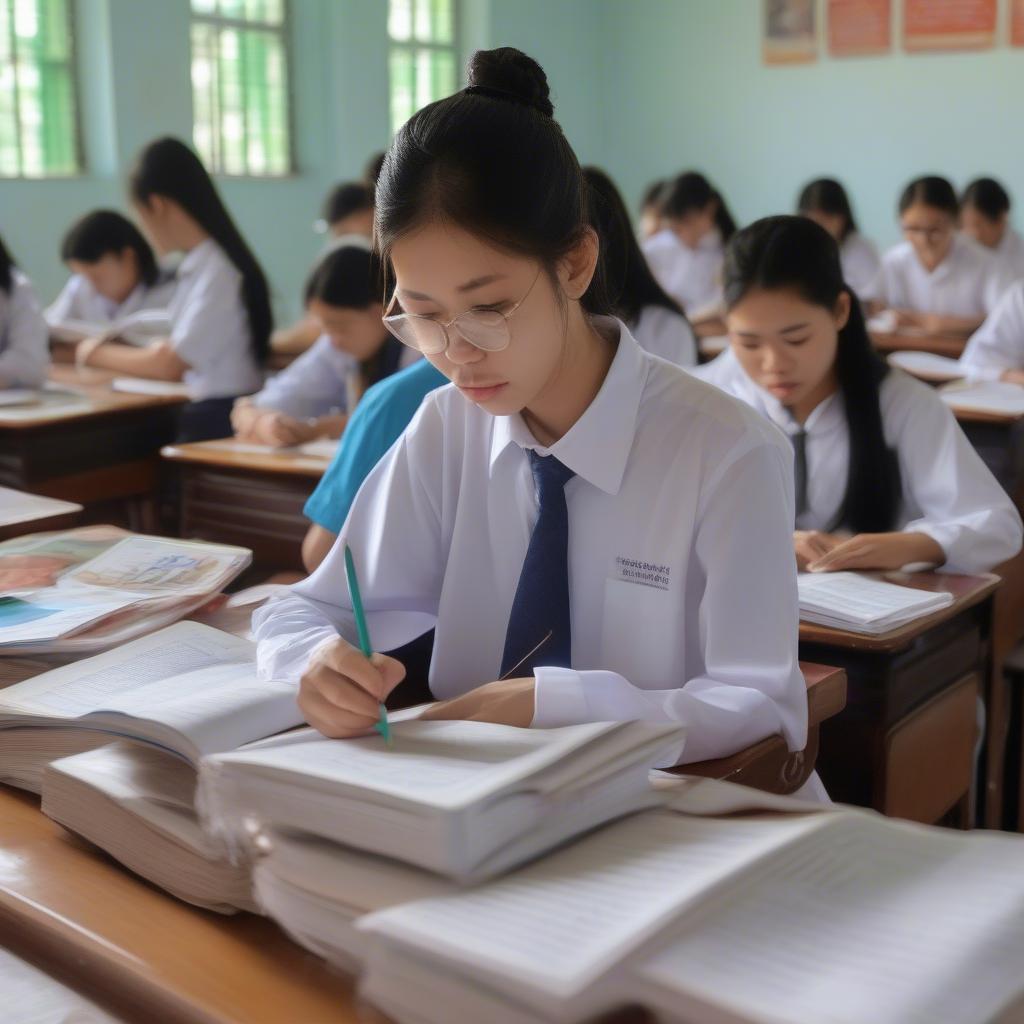 Luyện đề thi văn vào 10 THPT Hải Dương