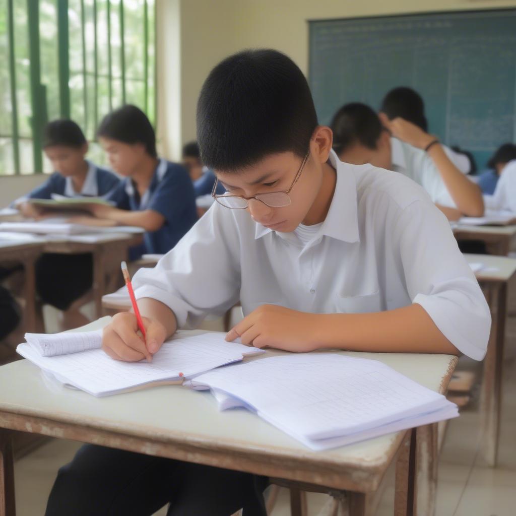 Luyện đề thi vào 10 môn Toán Thái Bình