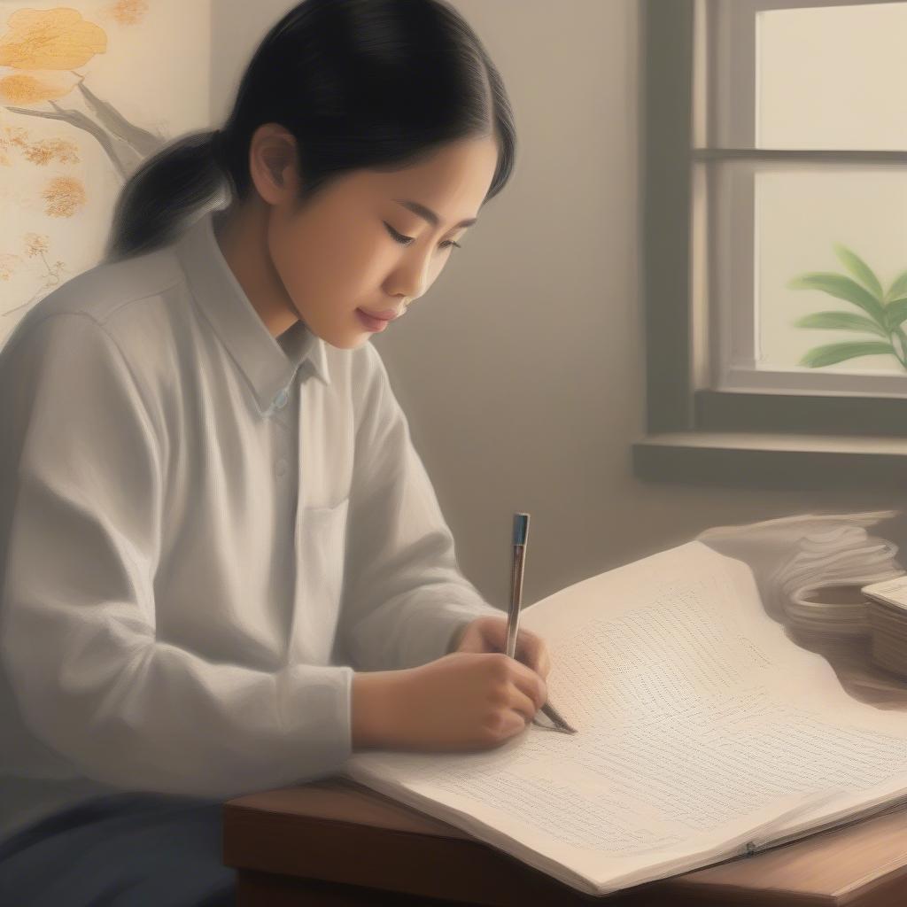 Luyện đề thi vào 10 văn bản Bếp Lửa