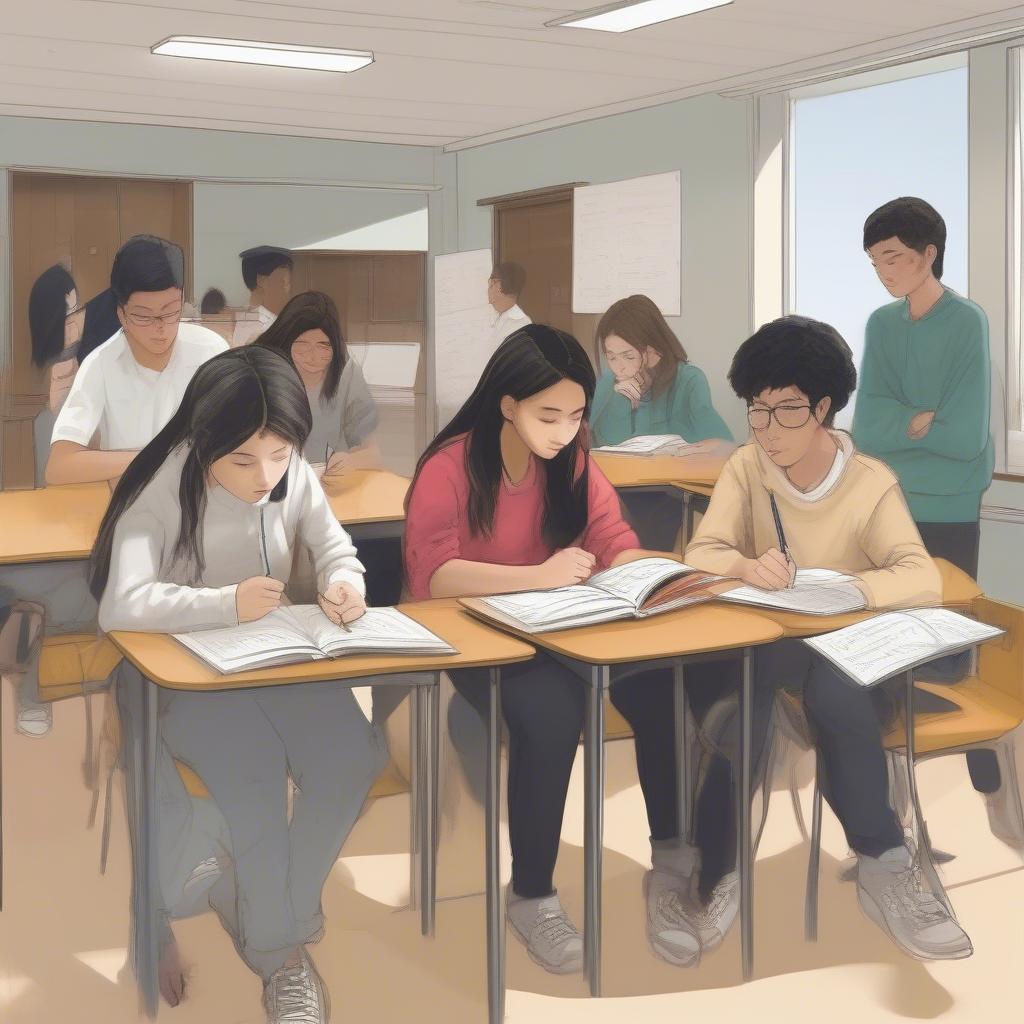 Luyện nghe nói đọc viết Anh Văn lớp 10