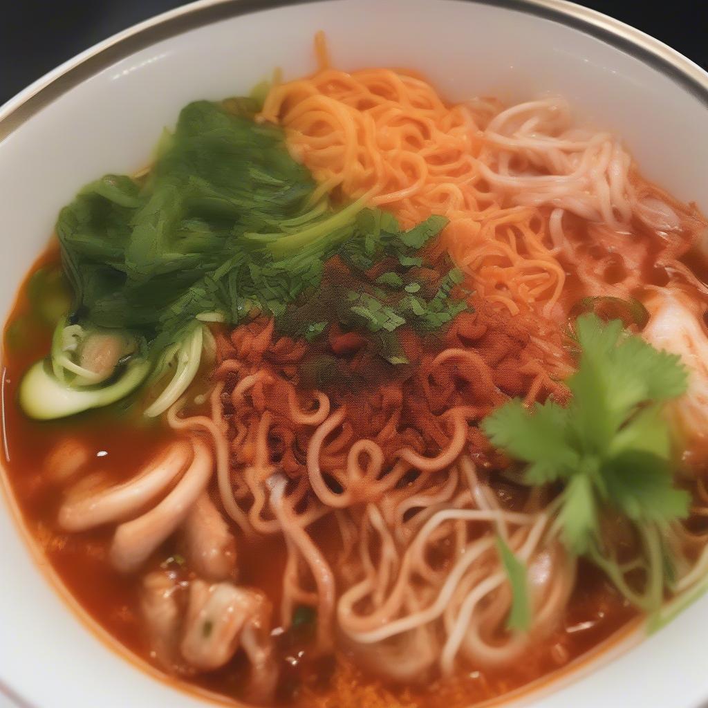 Mì Cay 10 Phạm Văn Hai - Nguyên Liệu